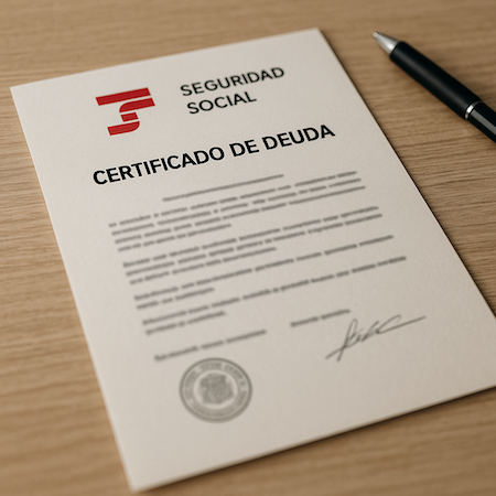 Seguridad Social Certificado De Deuda